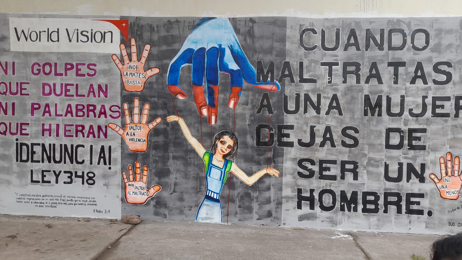 Jóvenes Ganan Concurso De Murales Y Envían Un Mensaje Contra La Violencia 8028